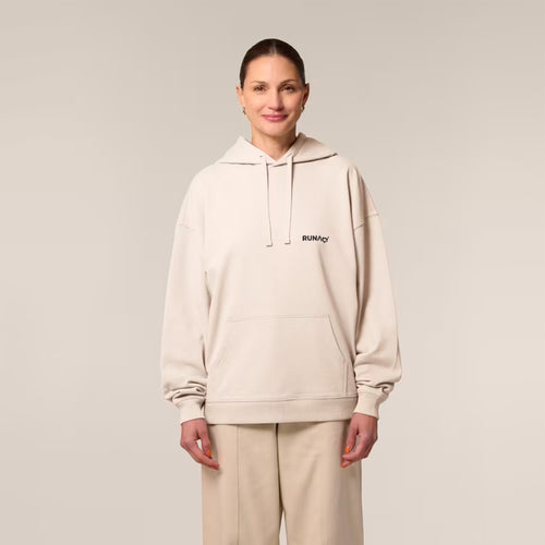 RUNACY Running is Always the Answer Hoodie Cream 