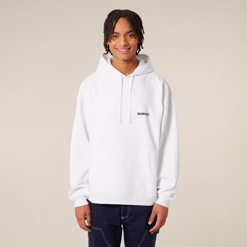 RUNACY Running is Always the Answer Hoodie White 