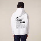 The Long Run Hoodie White