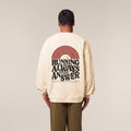 Running is Always the Answer Sweatshirt Cream