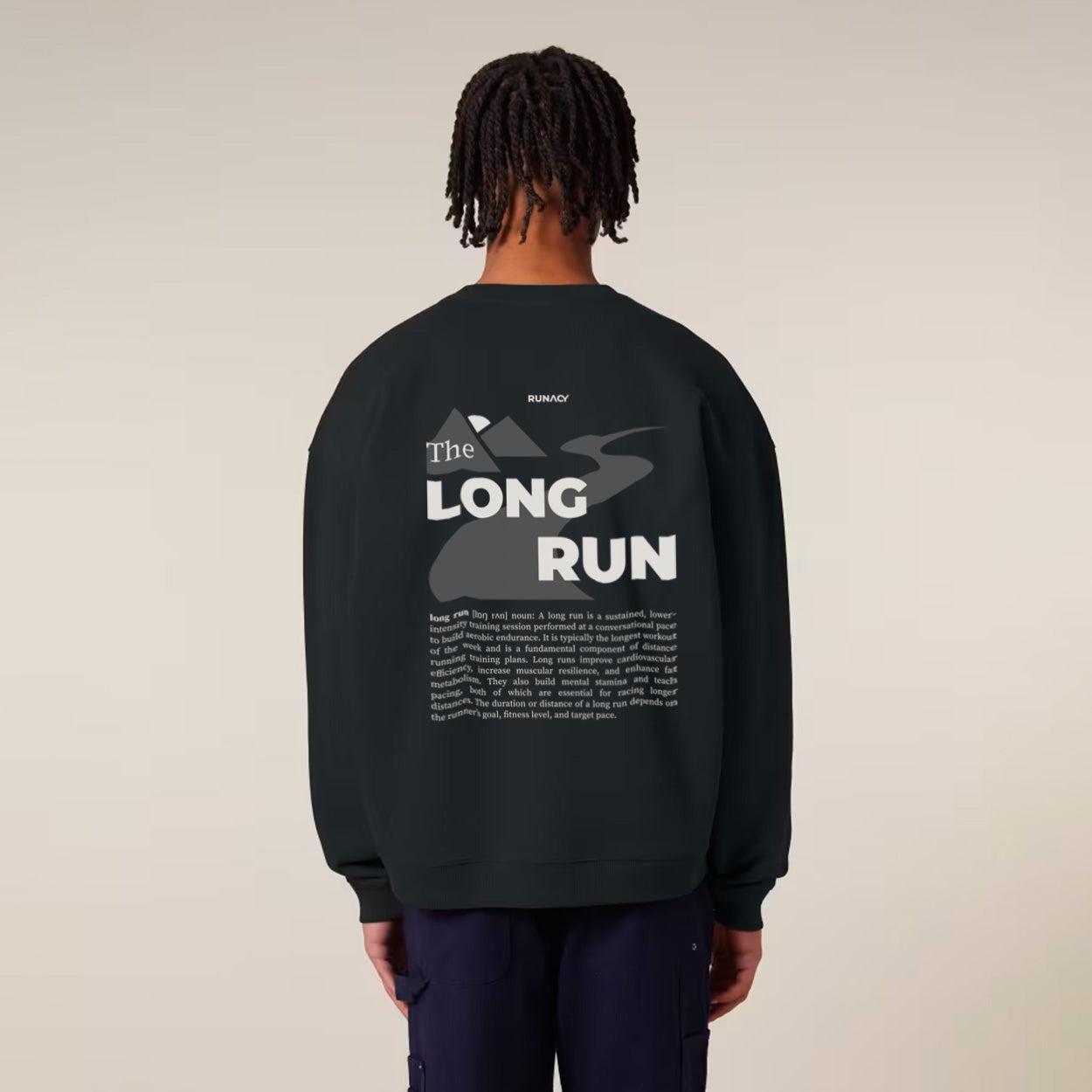 The Long Run Sweatshirt Black