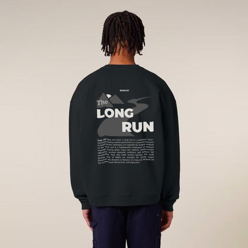 RUNACY The Long Run Sweatshirt Black 