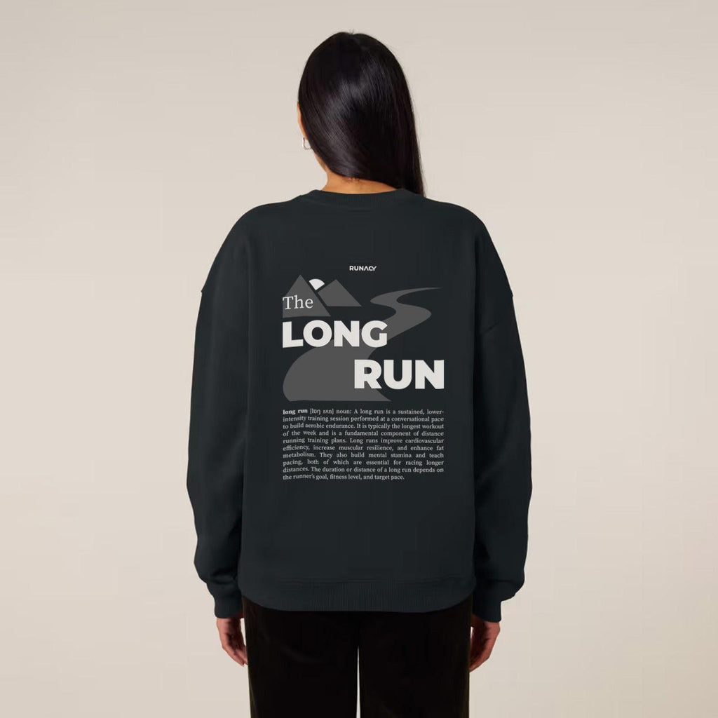 The Long Run Sweatshirt Black