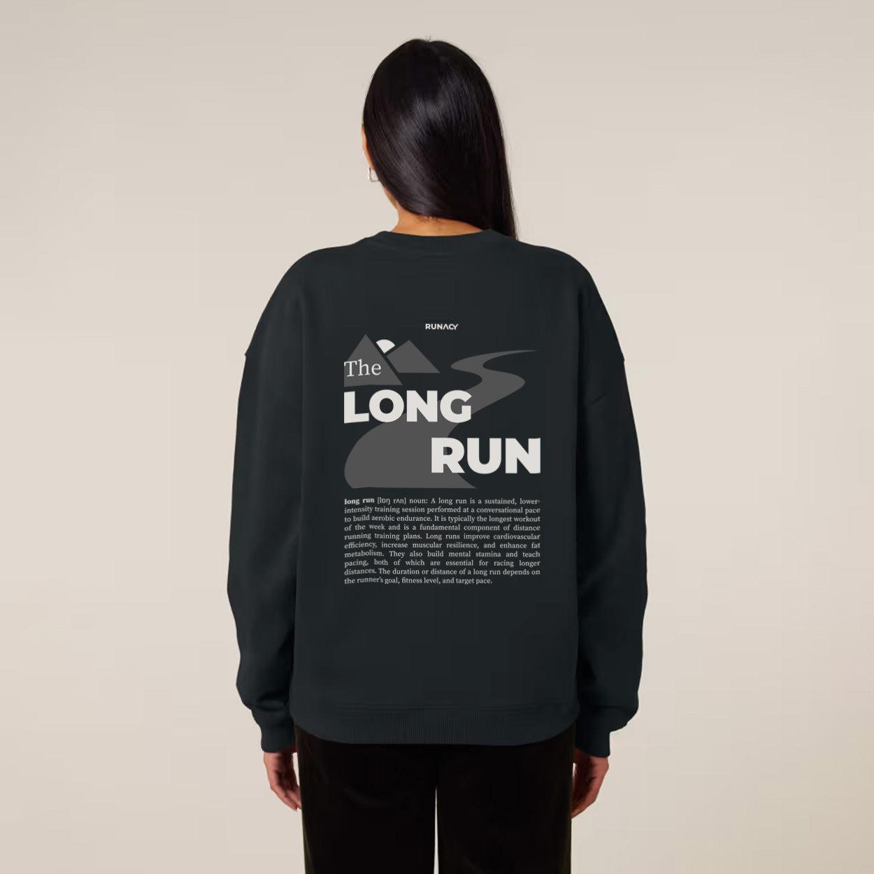 The Long Run Sweatshirt Black