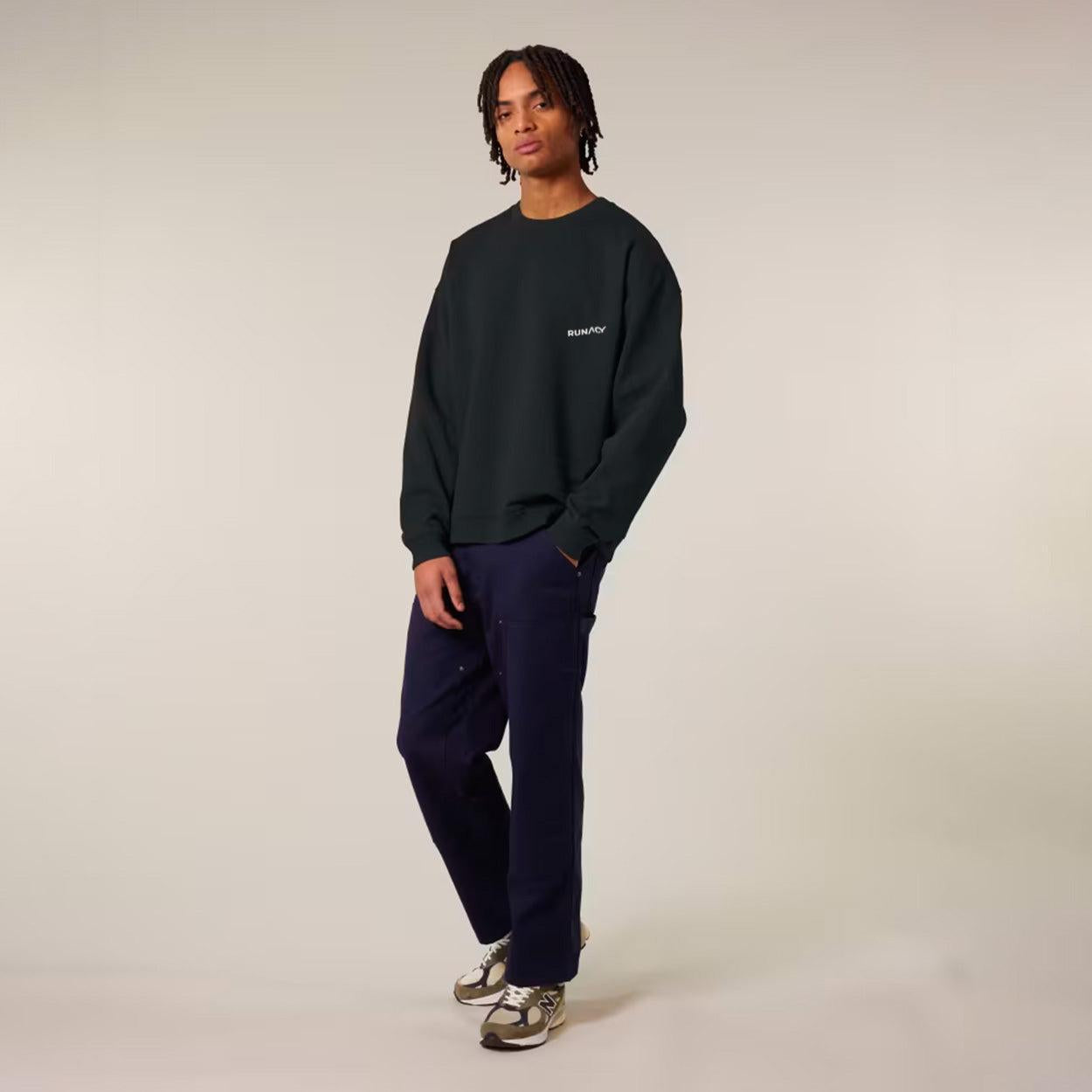 The Long Run Sweatshirt Black