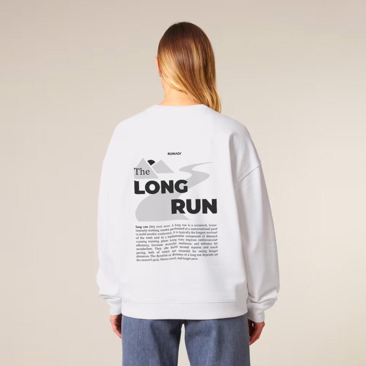 The Long Run Sweatshirt White