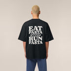 Eat Pasta Run Fasta T-Shirt Black