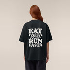 Eat Pasta Run Fasta T-Shirt Black