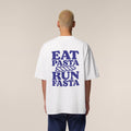 Eat Pasta Run Fasta T-Shirt White