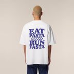 Eat Pasta Run Fasta T-Shirt White