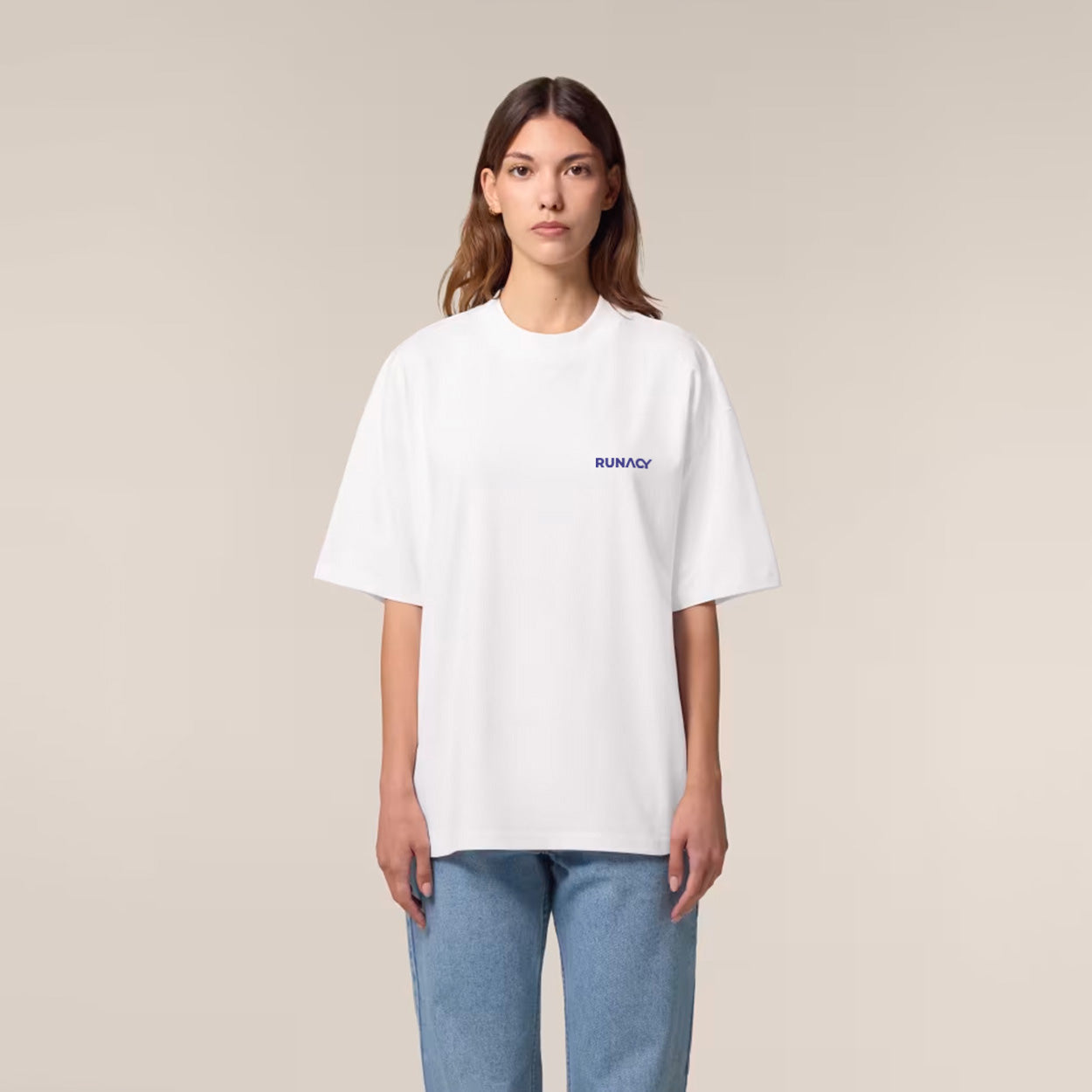 Eat Pasta Run Fasta T-Shirt White
