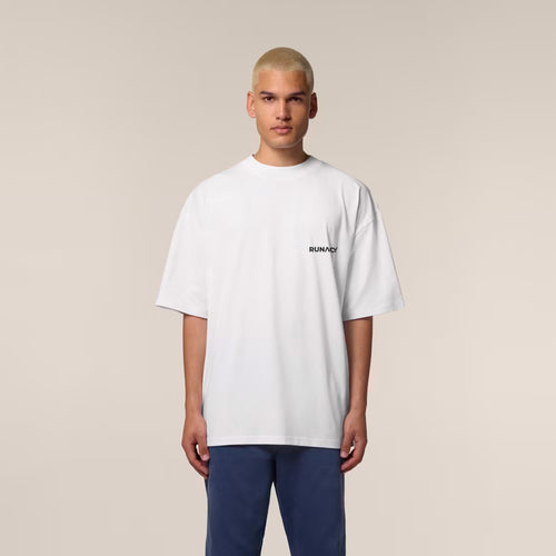 RUNACY Running is Always the Answer T-Shirt White 